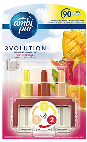 Ambi Pur 3volution Exotische Früchte Lufterfrischer Refill, 20 ml