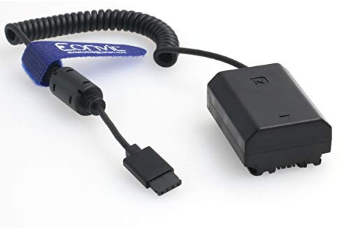 Eonvic NP-FZ100 DC Accoppiatore Dummy Batteria per DJI Ronin-S Gimbal DC 12V Outport per Sony Alpha A9 II A9 A7R IV A7R III A7 III A6600 Fotocamera
