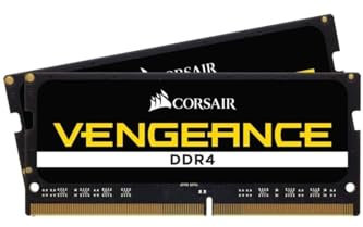 Corsair Vengeance SODIMM 16GB (2x8GB) DDR4 3200MHz CL22 Speicher für Laptop/Notebooks (Unterstützung für Intel Core™ i5 und i7 Prozessoren der 6. Generation) Schwarz