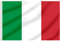FLAGBURG Italienische Flagge 150 x 240 cm Italien Fahne mit Messingösen, Lebendige Farbe und UV-beständig,Leinwand-Header und Doppelt Genäht Langlebig Italy Flag, für Draußen und Drinnen
