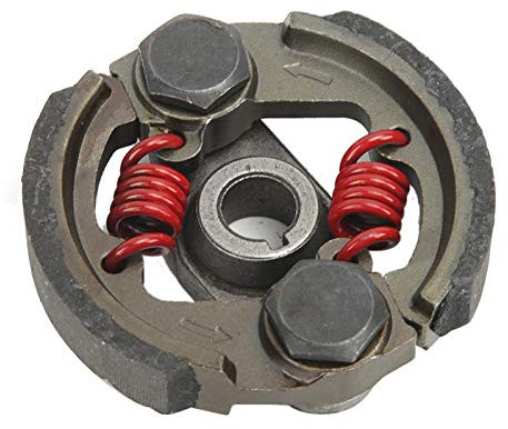 Fydun Kupplung mit 2 Federn 2 Takt Metall Kupplungsbelag Hochleistungs Clutch Pad für Mini Quad ATV Dirt Bike