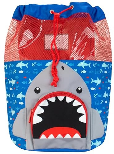 Harry Bear Bolsa de Natación para niños Tiburón Azul