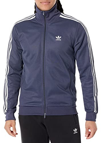adidas Originals Haut de survêtement Beckenbauer pour homme, Bleu marine ombré, Small