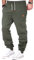 REPUBLIX Herren Sporthose Jogger Jogginghose Sweatpants Trainingshose R-0053 Khaki XXL