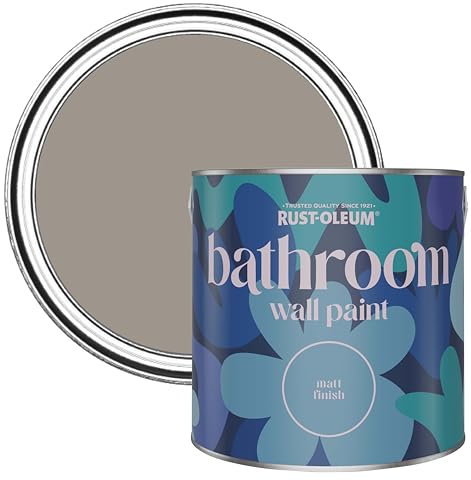 Rust-Oleum Neutral Water-Resistant Bathroom Wall & Ceiling Paint - Whipped Truffle 2.5L