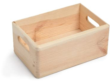 Wooden Storage Box - Safe Place Small