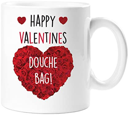 60 Second Makeover Happy Valentines Douche Bag Tasse Erwachsene Humor