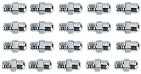 20 x Schmiernippel, Kugelwulstschmierkopf M6x1 DIN 3402 - alte Form