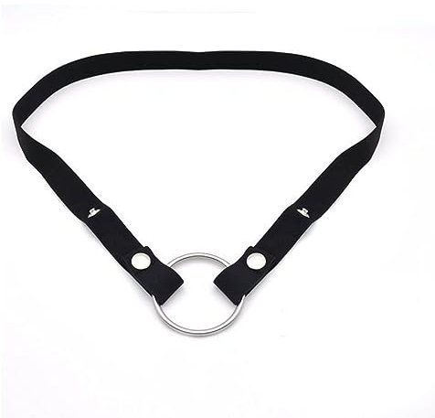 Peniskäfig Fester Hilfsgürtel,Keuschheitskäfig Herren Chastity Belt mit Penisring CB Ring,Verstellbarer Chastity Cage Male Hilfsriemen,Keuschheitsgürtel für Herren,Penis Käfig Zubehör(Schwarz)