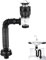 Abfluss Waschbecken, Abflussrohr Kit für Waschbecken, Siphon, Ablaufgarnitur Spüle,Skalierbares Flexibles Wasserrohr, Geruch- und Insektenfest