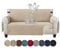 Jaotto Sofabezug 3 Sitzer wasserdichte Sofa Überzug mit Armlehnen Antirutsch Sofaschoner Sofaüberwurf Reversible Gesteppte Couch überzug für Haustiere Katzen Hunde,Beige