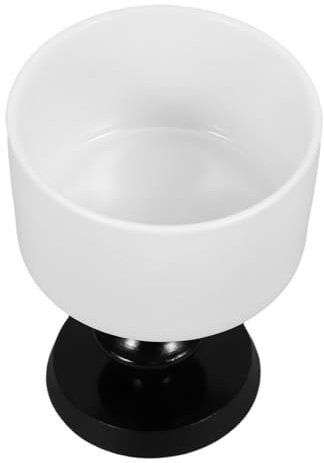 COLLBATH Tall Ceramic Mug Ceramic Beverage Goblet Ceramic Dessert Goblet Ceramic Ice Cream Cup Goblet Dessert Cup Ice Cream Container Pudding Cup Creative Beverage Cup Footed Dessert Cup