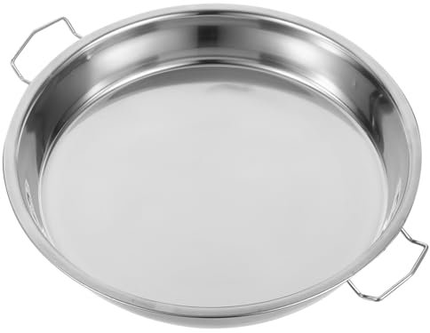 COLLBATH Bandeja De Vapor Para Fideos Fríos Al Acero Inoxidable Plato Portátil Con Asa y Imán Para Servir
