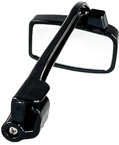 Spiegel für Fahrradbrille, Rückspiegel für Brille, Fahrradrückspiegel, leichtes Zubehör mit Weitwinkel, für Radfahrer, verstellbarer Spiegel