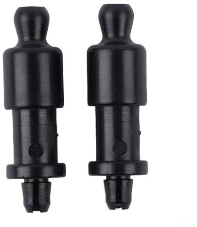 Schwarze Kunststoff-Befestigungsclips für Ford Focus CMAX Hutablage, 2 Stück