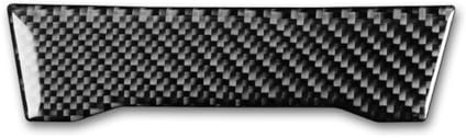 Carbon Fiber Car Interior Accessories Decoration Decal Sticker Trim Compatible with Audi Q3 2015-2018 (Classic, Water Cup Holder Back Cover)