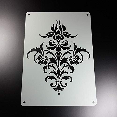 Schablone Akanthus Damast Floral Barock - BS83