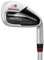 BENROSS - Delta X - Stainless Steel and Lamkin 5-SW Iron Set - Golf Clubs - 7 Irons - Silver - Right Hand