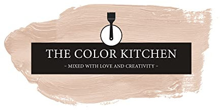 THE COLOR KITCHEN helle Wandfarbe - Malerfarbe für Wohnzimmer und Schlafzimmer - matte Innenfarbe in Beige - 2,5l Deckfarbe in TCK7000