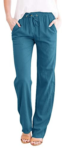 Deals of The Day Snake Tights for Women Best Linen Pants for Women Womens Mc Hammer Pants Womens Stretch Trousers with Pockets Leather Look Leggings for Women Amazon Outlet Clearance UK Dark Blue