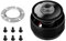 Jrspec Lenkradnabe für Volkswagen Honda Civic 92-95 Sportlenkrad Nabe Adapter
