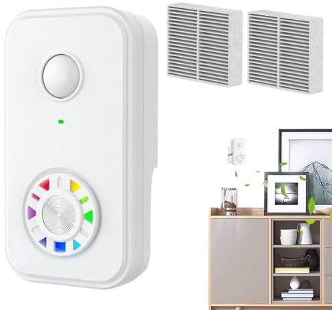 Opdestn Luftreiniger Negative Ionen - Luftreiniger Filter - Ionisator Filter Geruchsneutralisator Frische Geruchseliminierer Für Schlazimmer Keller Auto Outdoor Garage Raum Büro Küche - Für Haustiere