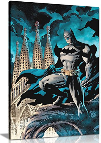 Batman Canvas Wall Art Picture Print (24X16)