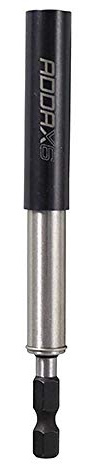 TIMCO X6 Impact Screw Guide - This Impact Resistant Magnetic Screw Guide has a Sliding Sleeve Designed so The User Always Drives The Screw in at 90° ensuring a Flush Finish - 75mm