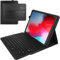 TECHGEAR Keyboard Case for iPad Pro 12.9 2018 / 3rd Gen ONLY - PU Leather Smart Case with Detachable Wireless UK QWERTY Keyboard & Stand for 2018 Apple iPad Pro 12.9 inch - Black