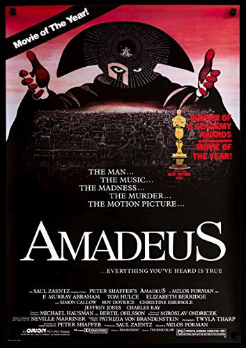 My Little Poster Plakatplakat Amadeus Vintage Movie Cult