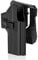 efluky Glock Holster Pistole Gürtelholster, Waffenholster Pistolenholster für Glock 17 22 31(Gen1-5), 360° Paddle