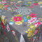 Wachstuch Wachstischdecke Tischdecke Gartentischdecke Paradiesvogel Grau Eckig 100 x 140 cm abwaschbar gefaltet