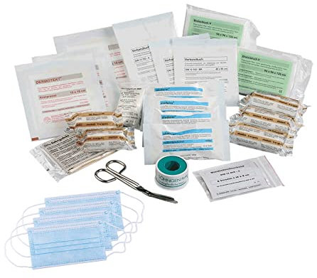 SÖHNGEN BIGPACK 20 x Erste-Hilfe-Nachfüllset für KFZ-Verbandkasten, DIN 13164, Art.-Nr. 3003007 | Erste Hilfe Füllung | Nachfüllpack