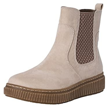 Jana 8-25461-29, Stivaletto Donna, Beige, 41 EU