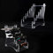 WANLIAN Messerregal, 6 Etagen, Acryl, für Messer-Display (transparent)