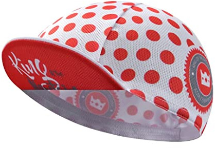 BikingBros Leichte Sommer Fahrradkappe mit UV-Schutz für - Radsport-Kappen für unter den Helm