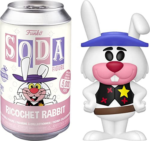 Funko Vinyl SODA: Hanna Barbera - Ricochet Rabbit w/chase, Collectible Action Vinyl Figure - FU61654