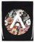 Capzy Aveda-Blume-Logo Kordelzug Sporttasche Schwarz Drawstring Sport Bag