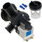 SPARES2GO Bomba de Drenaje Desagüe compatible con lavadora Indesit (35 W, 220-240 V, modelo M326, M327)