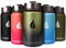 HYDRO CELL Stainless Steel Insulated Water Bottle with Straw - For Cold & Hot Drinks - Metal Vacuum Flask with Screw Cap and Modern Leakproof Sport Thermos for Kids & Adults (Army/Black 14oz)