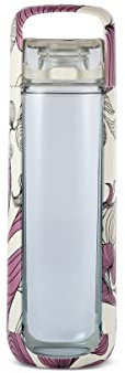 KOR One Planet Tritan-Wasserflasche mit Sicherheitsverschluss, One-Klick-Verschluss und ergonomischem Tragegriff, 750 ml