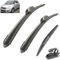3-teiliges Scheibenwischer-Set for vorne und hinten, kompatibel mit Suzuki Swift Schrägheck 2004–2010, Windschutzscheibe, Windschutzscheibe, Fenster, 21 Zoll, 18 Zoll, 10 Zoll
