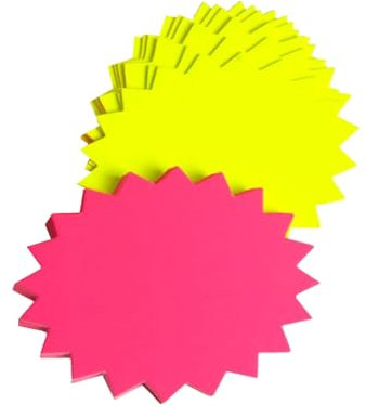 40 Piezas Etiquetas de Precio, Letreros de Precio de Venta Por Menor, Etiquetas de Precio de Explosión de Estrella, Etiquetas de Precio de Venta, Para Tiendas Minoristas, Supermercados y Fiestas