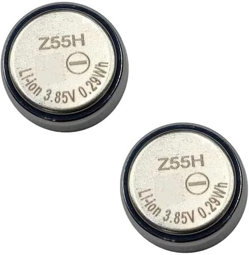 Bestome Z55H Lot de 2 batteries de rechange compatibles avec les casques Bluetooth WF1000XM4 WF-SP900 WF-1000XM4 3,85 V, 0,29 Wh/70 mAh