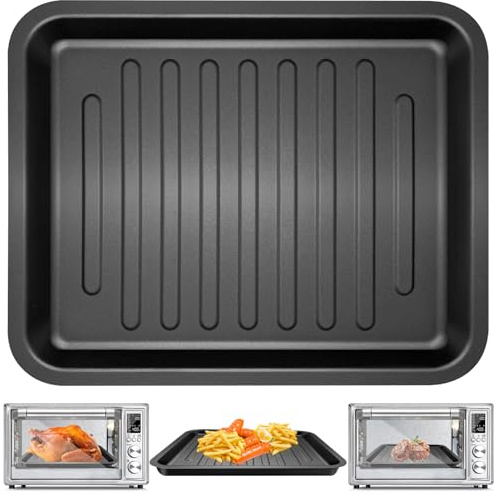 Air Fryer Grill Pan for COSORI 13 in 1 CS130-CFH CS130-AO 12 in 1 CO130-AO 32Qt Air Fryer Toaster Oven Combo, Air Fryer Rack Accessories Replacement Parts Grill Plate Crisper Plate Tray
