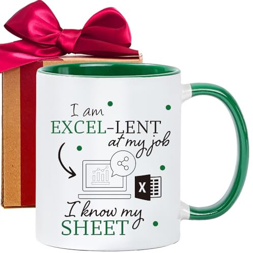 WFFW Spreadsheet Excel Mug, Accountant Mug, i am excel lent at my job i know my sheet, Freak In The Sheets Coffee Mug, Funny Spreadsheet Excel Mug Gifts for Birthday Christmas New Year, White