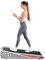 Dskeuzeew Laufband Walking Pad mit Steigung - Laufbänder mit 5% Neigung(Nicht Einstellbar) + App + Bluetooth-Lautsprecher 1-6 Km/h Walking Band Untertisch Elektrisch Lauf Pad für Zuhause