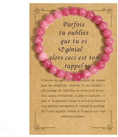 EmDryze Cadeau Fete Des Meres Bracelet Idee Cadeau Inspirant Femme Motivationnel Cadeaux Encourageant Femme Ado Fille Cadeaux Paques Noel Anniversaire Noel Pour Couple Maman Mamie Sœur Amie Tata