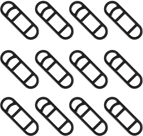 Zepitniy Cinturino in Silicone per Bicicletta 12 Pezzi Ciclismo Fissaggio Bende per Manubrio Cinturino Elastico in Gomma per Bicicletta Nastro di Fissaggio per Il Fissaggio di torce e contachilometri