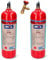 REPORSHOP - 2 Botellas Gas Refrigerante R290 + Valvula 370Gr Propano Freeze Organico